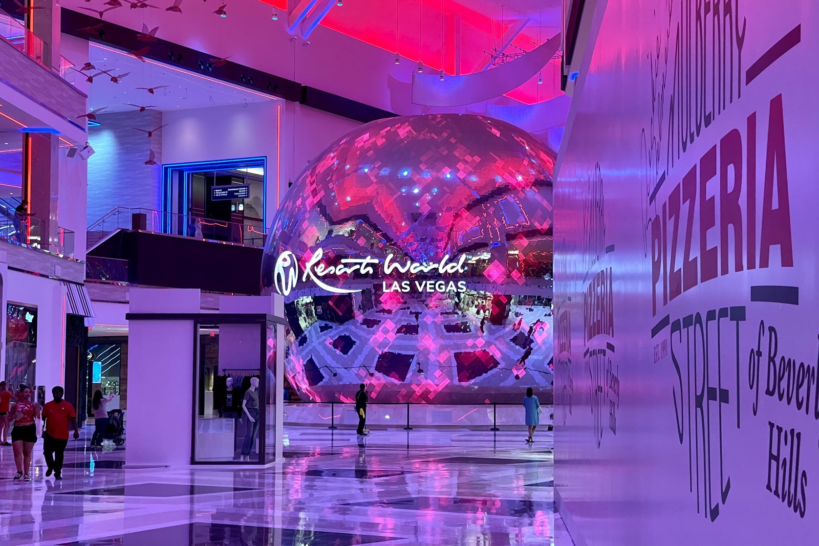 Las Vegas Resorts World Hilton Conrad Crockfords