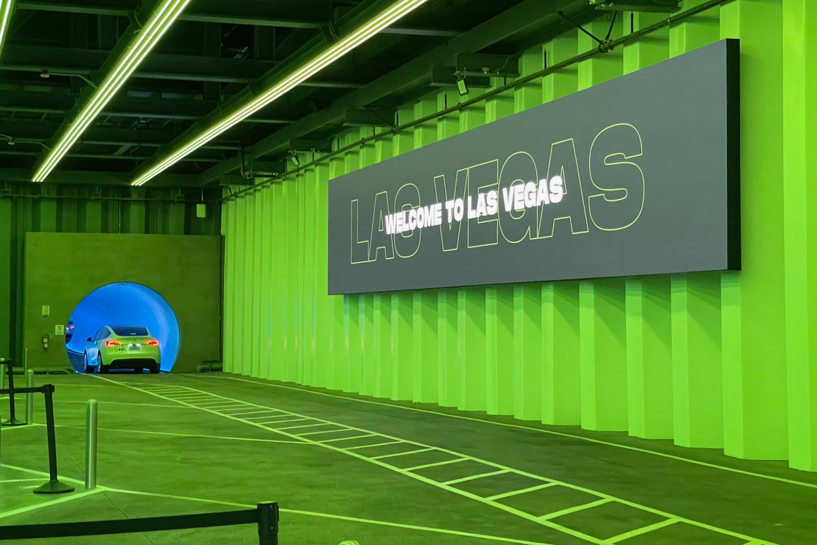 Las Vegas Loop Tesla