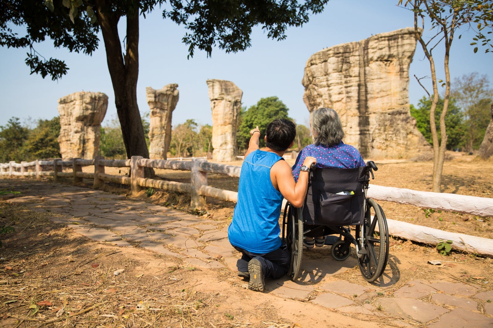 Wheelchair Travel - Mo Hin Khao (Chaiyaphum)