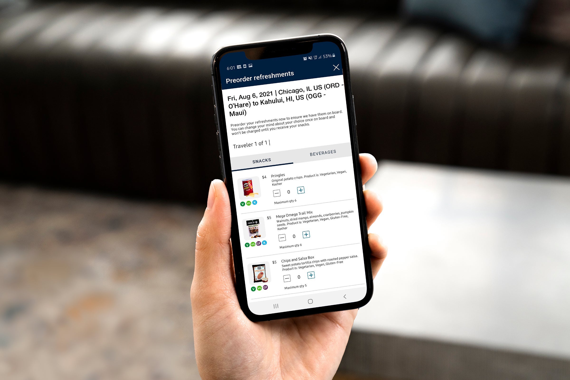 Pre-Order Phone Screen