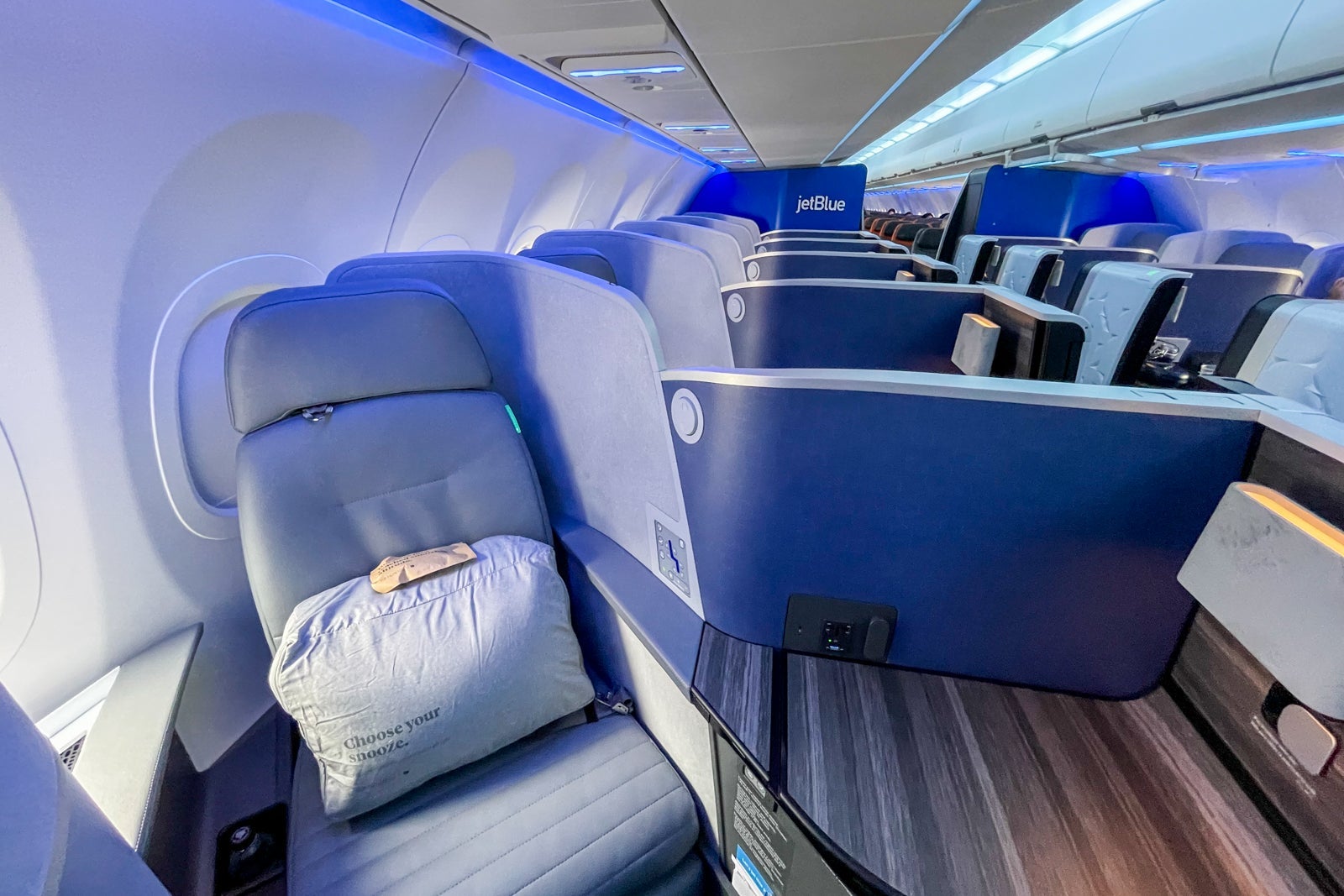 Jet Blue Mint Inaugural