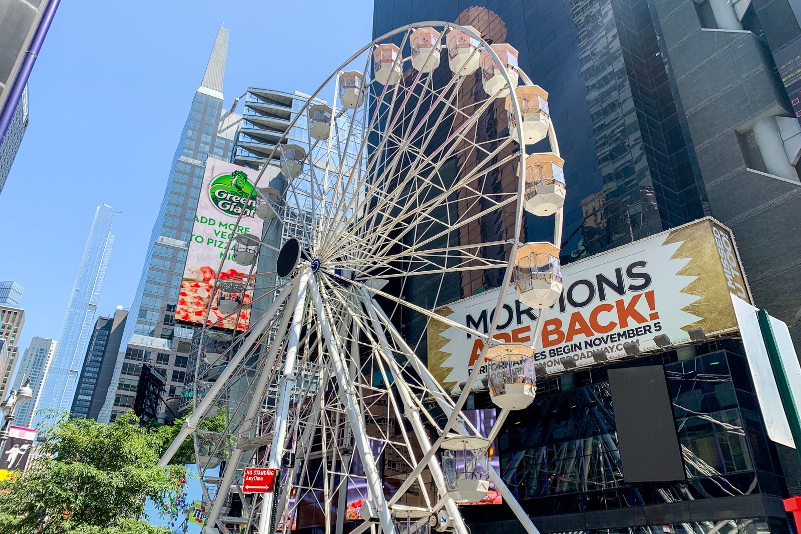 NYC Times Square Ferris Wheel Pop-Up