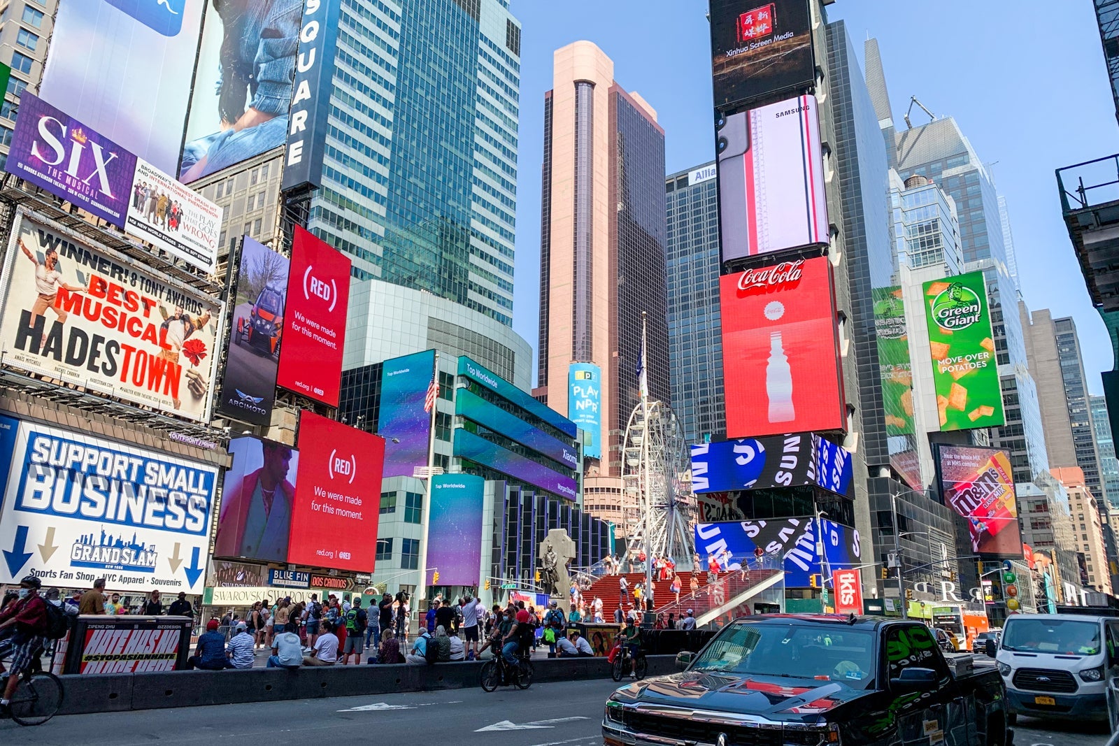 NYC Times Square Ferris Wheel Pop-Up