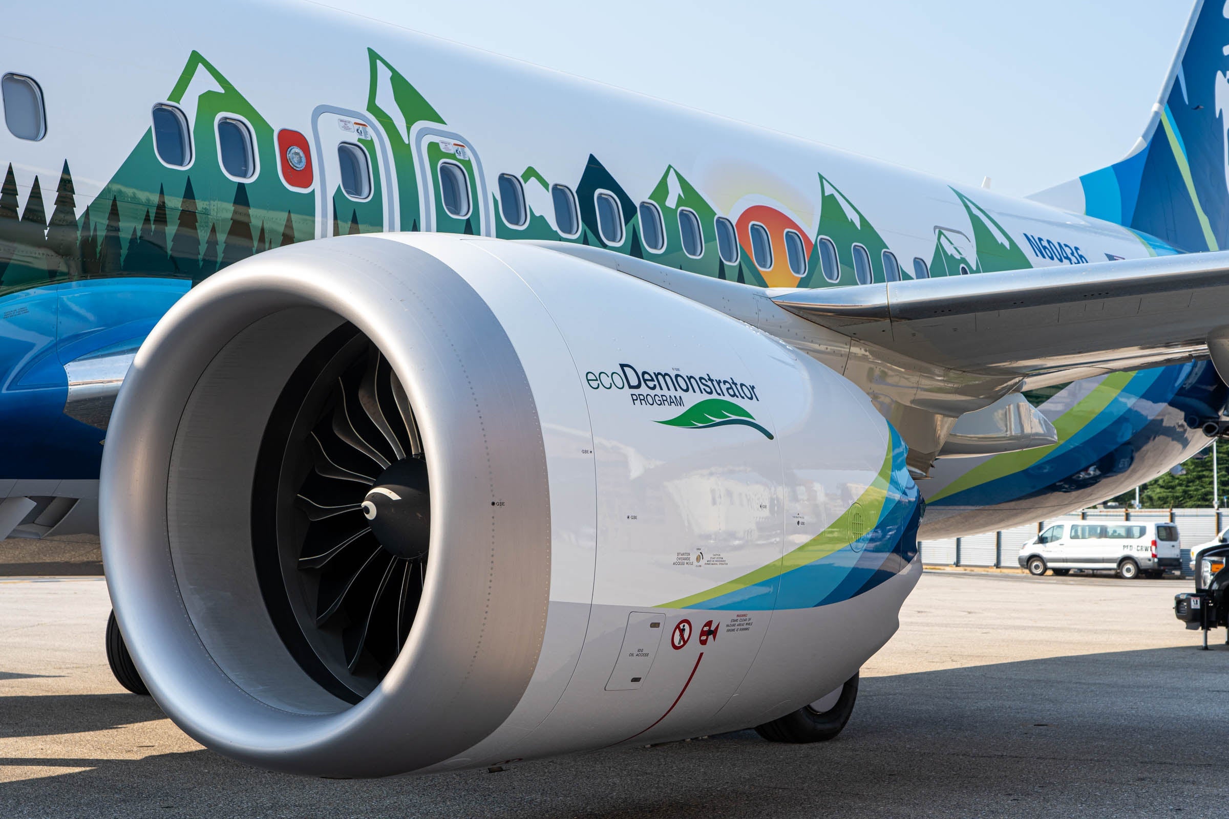 Boeing Alaska EcoDemonstrator Test Aircraft 737 Max 9-8