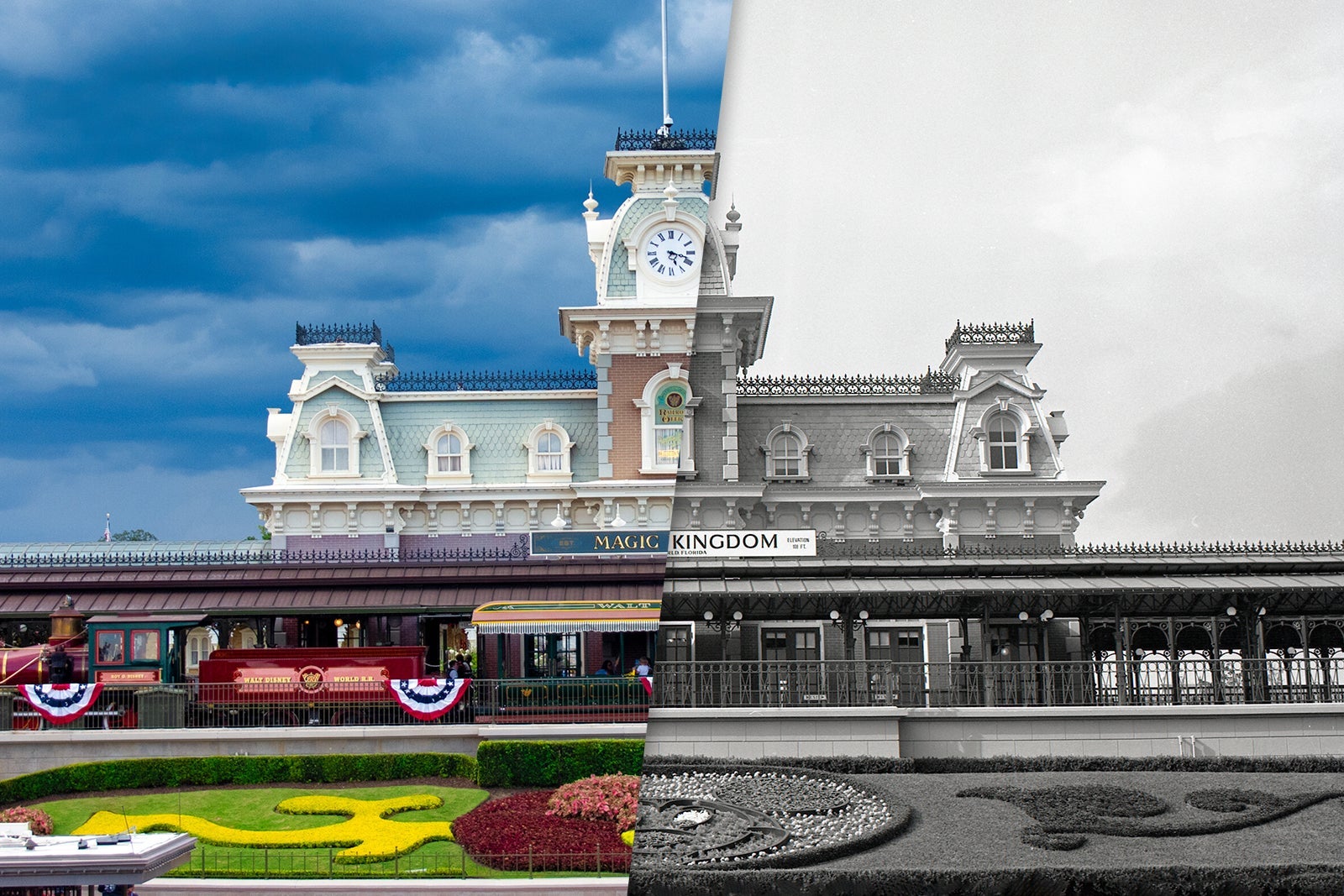 Disney 50_Train Station Entrance