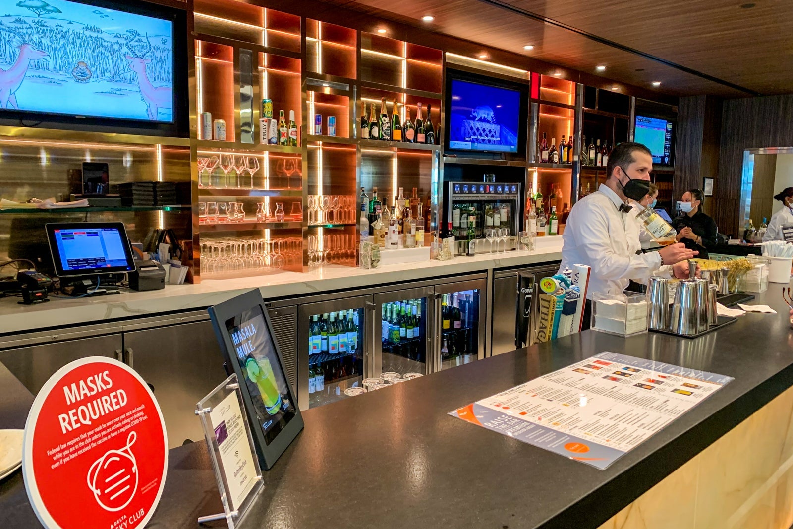 Delta Skyclub JFK Terminal 4