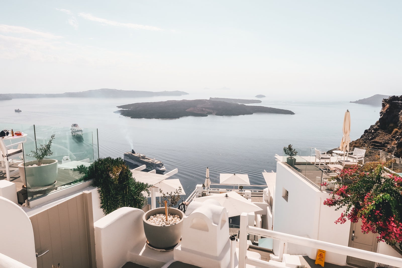 On The Rocks Santorini Greece Hyatt SLH Hotel