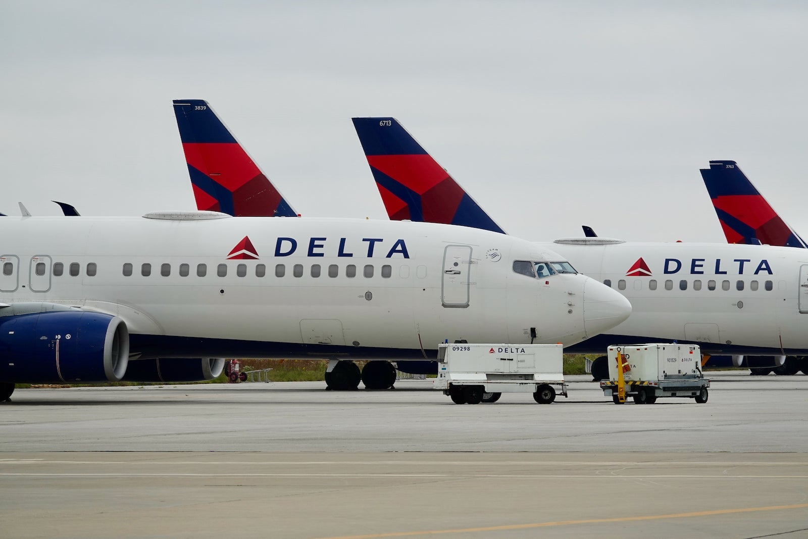 Delta Boeing Jets Lineup