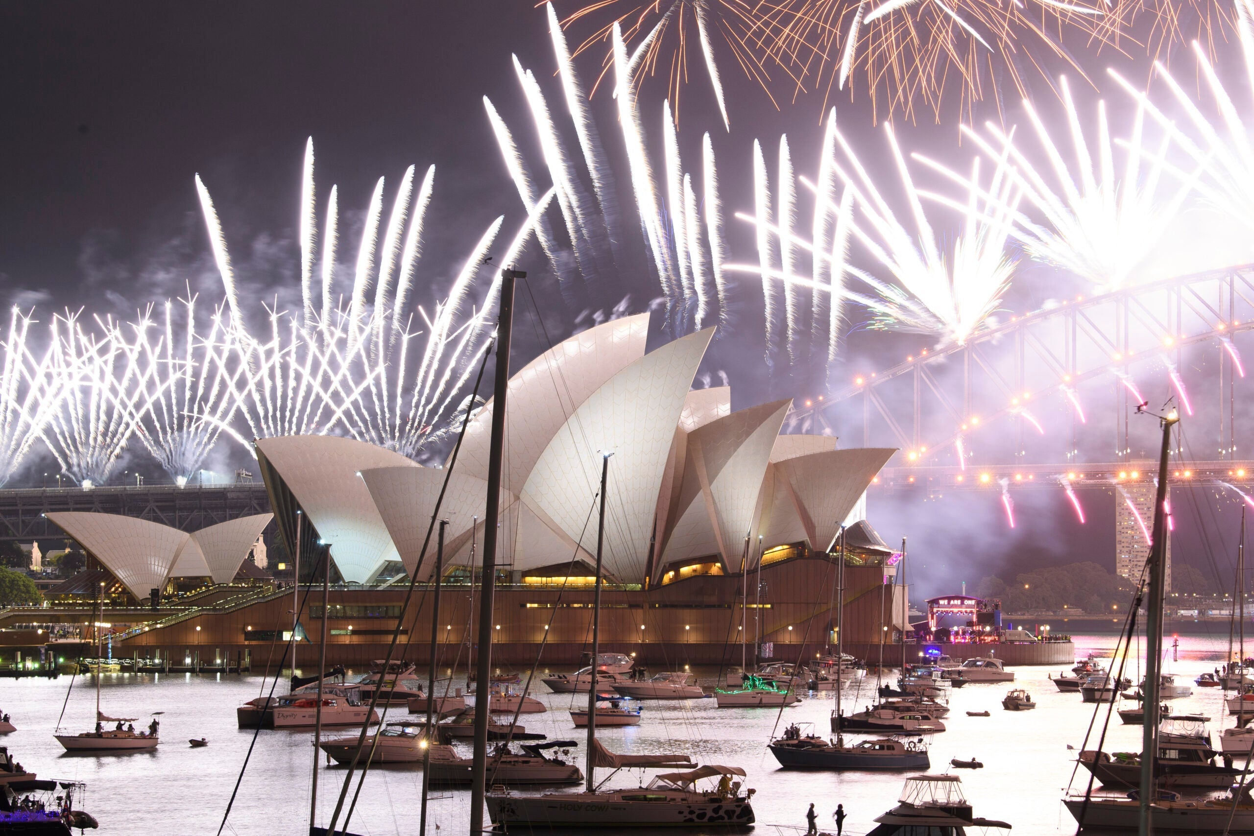 Australians Celebrate New Year's Eve 2020