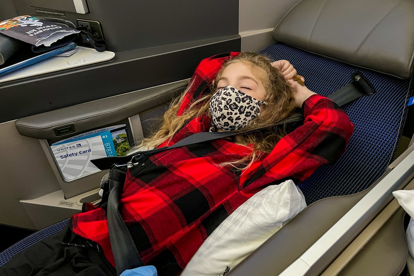 United Business Class Polaris with Kids