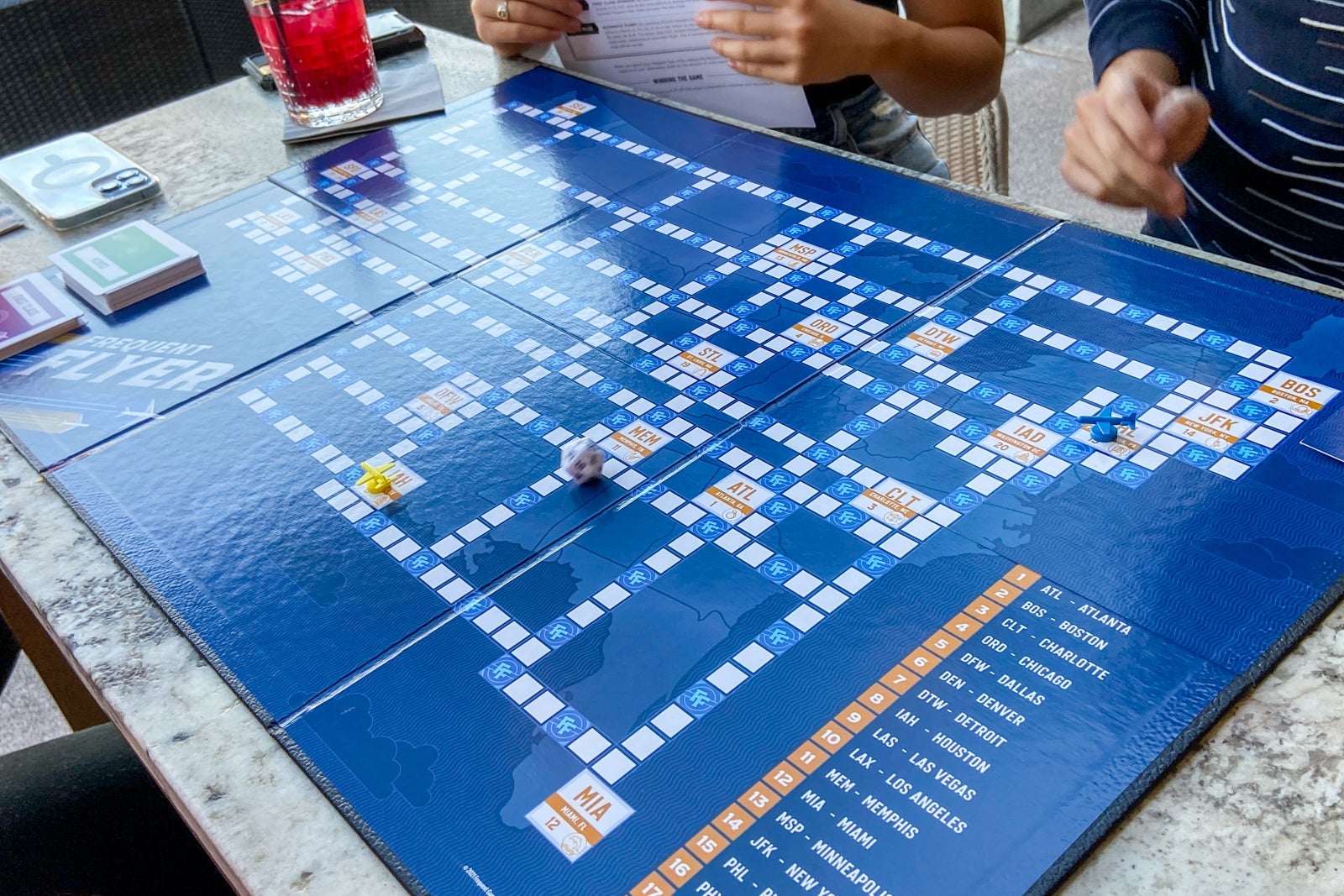 Points and Miles Board Game