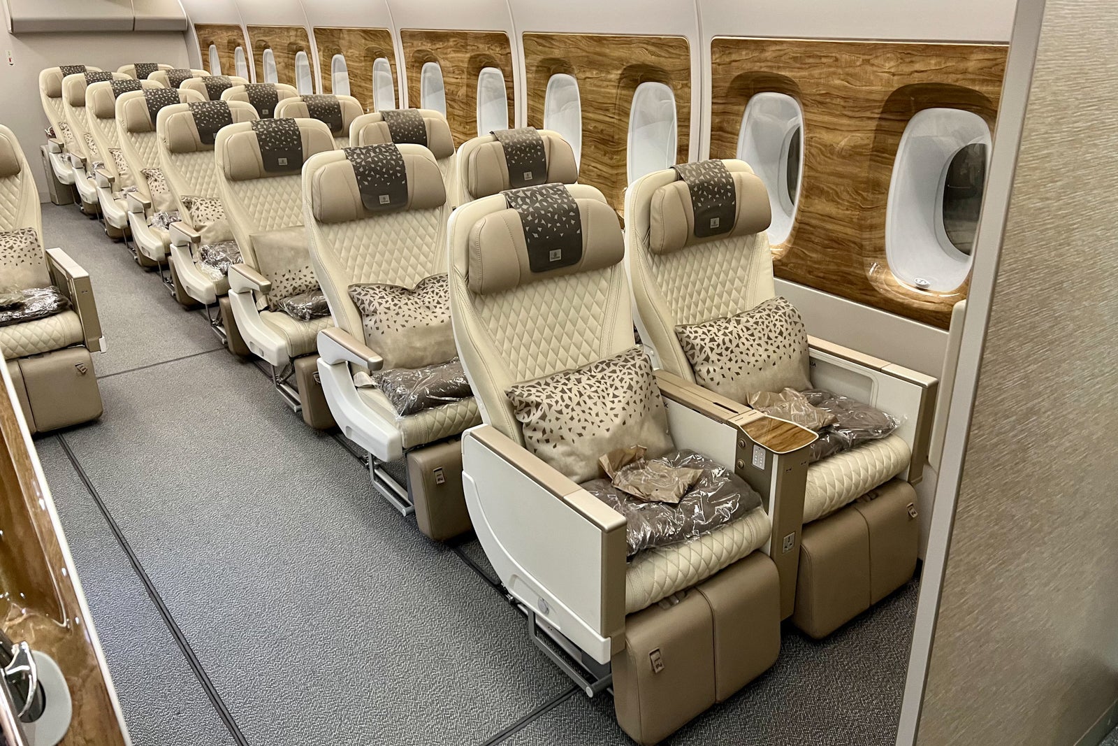 Emirates Premium Economy Airbus A380 JFK Dubai