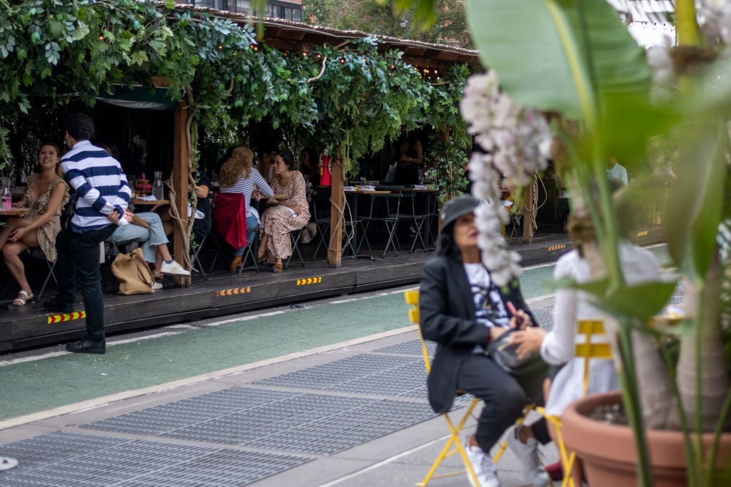 New Yorkers Celebrate Labor Day Weekend