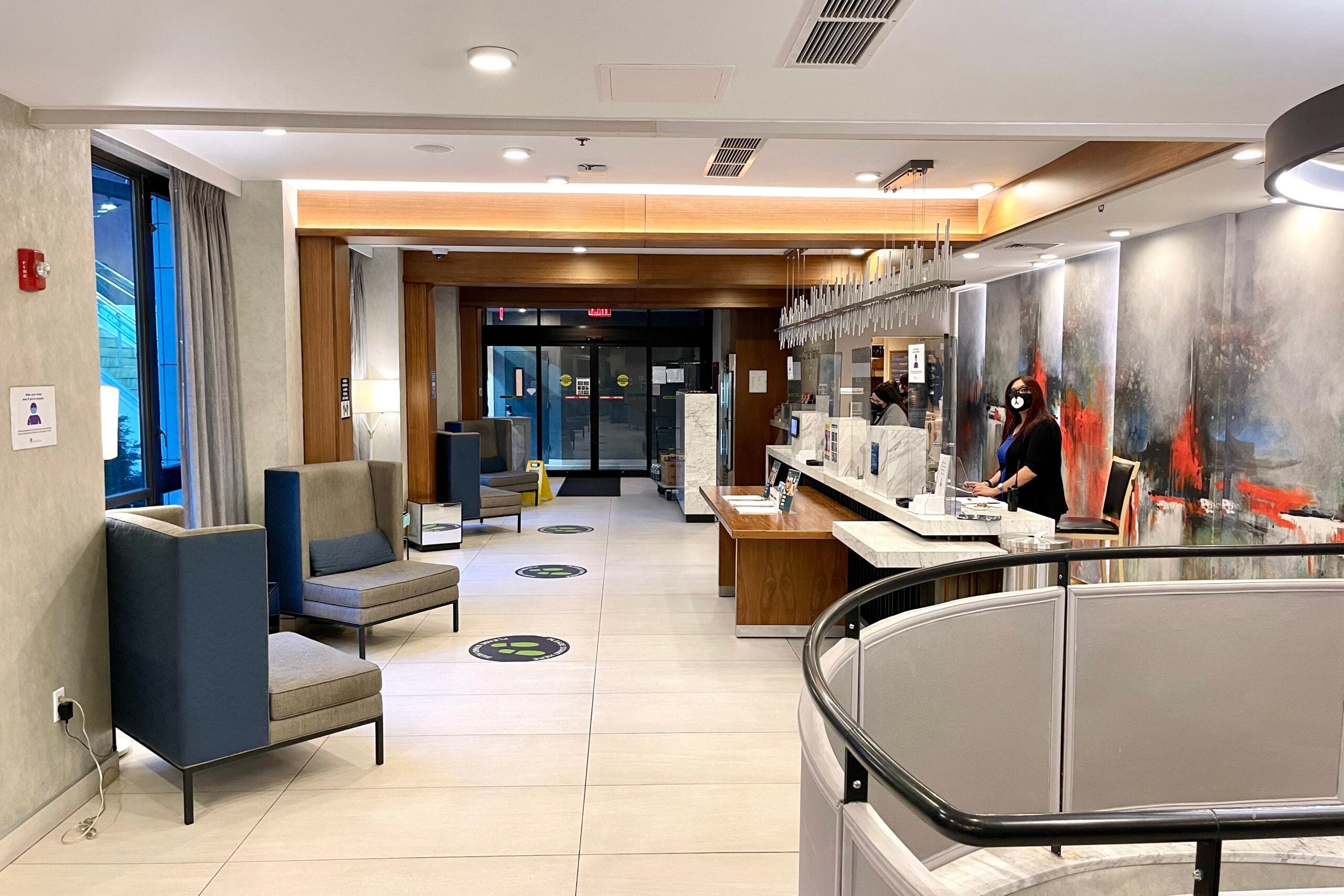 Lobby Fairfield Inn- Marriott-New York-Central Park-Benji Stawski