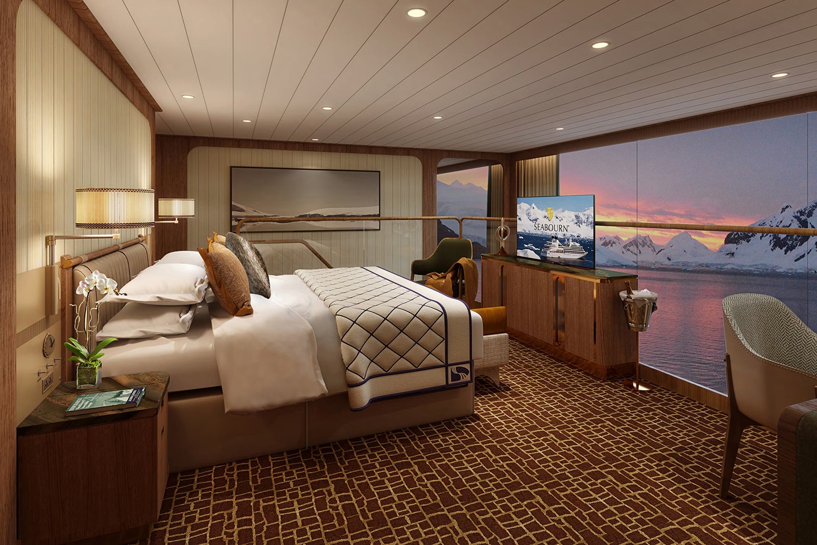 Seabourn expedition ships - Wintergarden Suite