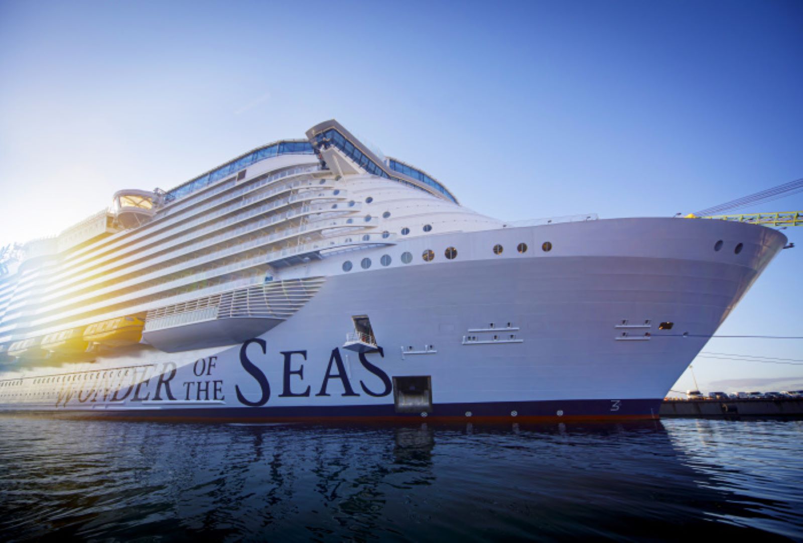 Wonder of the Seas ship exterior Royal Caribbean