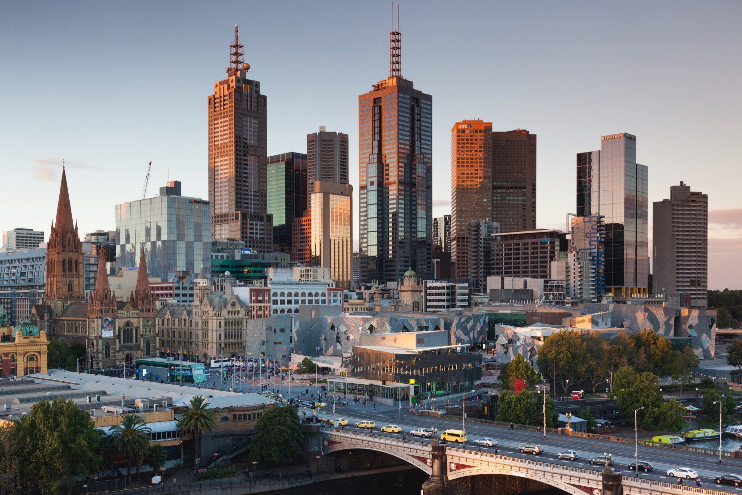 Melbourne Australia skyline
