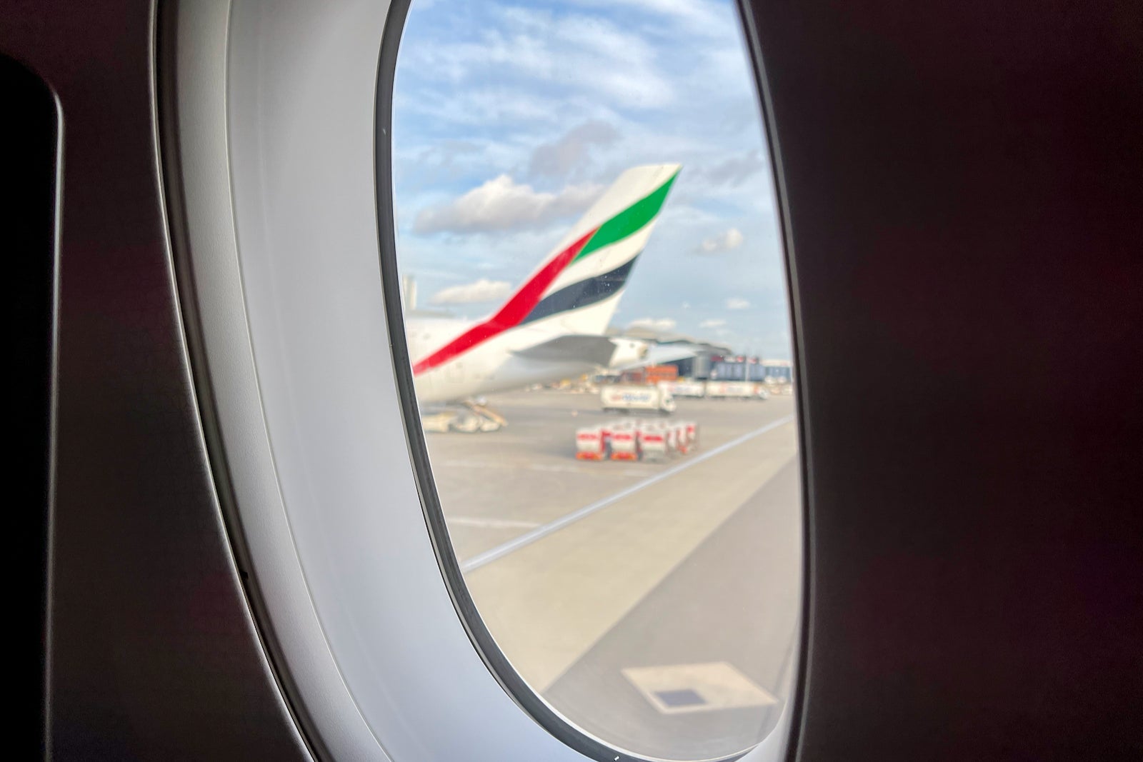 Emirates Airbus A380 Tail