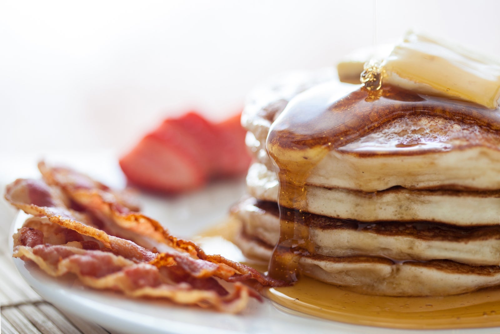 Close-Up Of Breakfast On Table