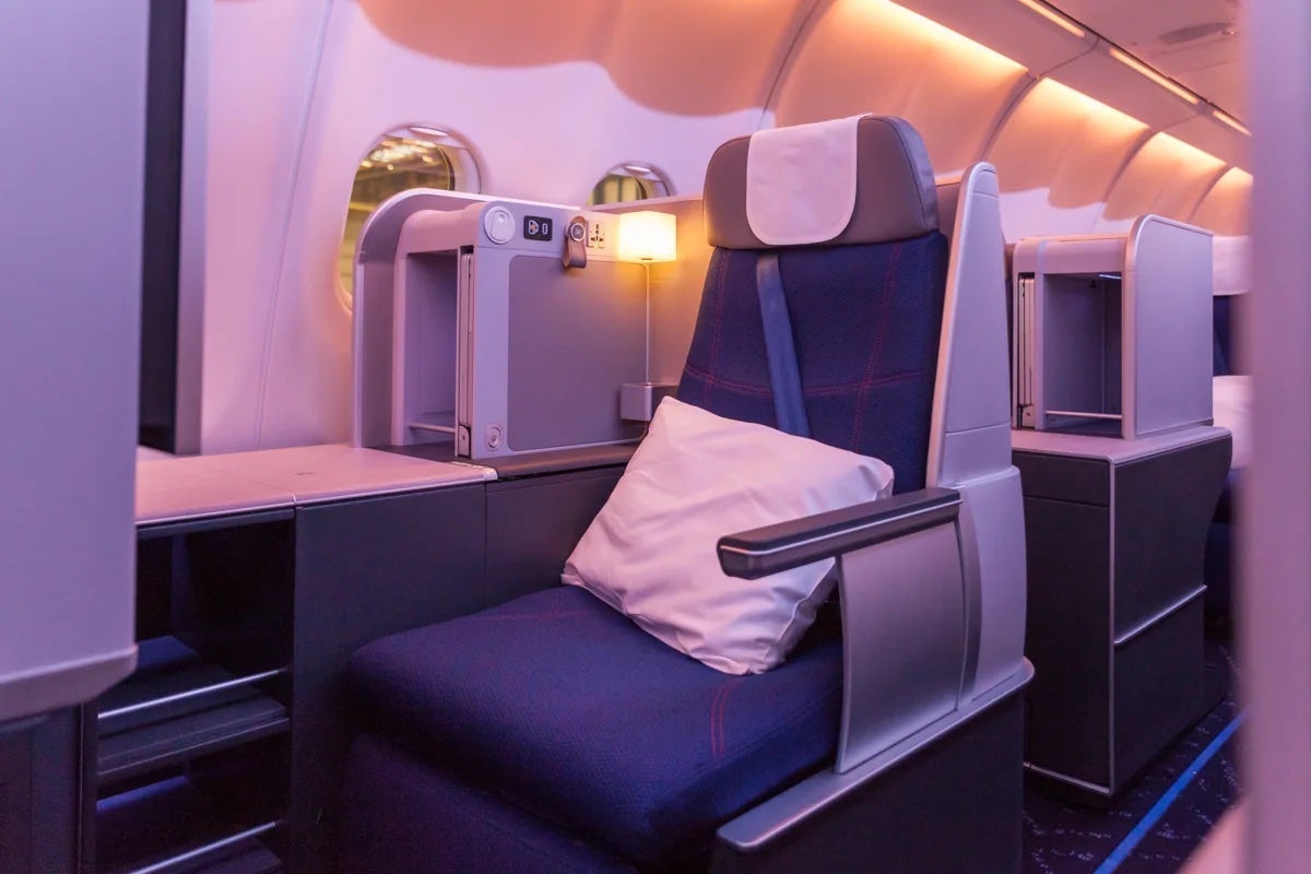 Brussels Airlines Business Class Seat