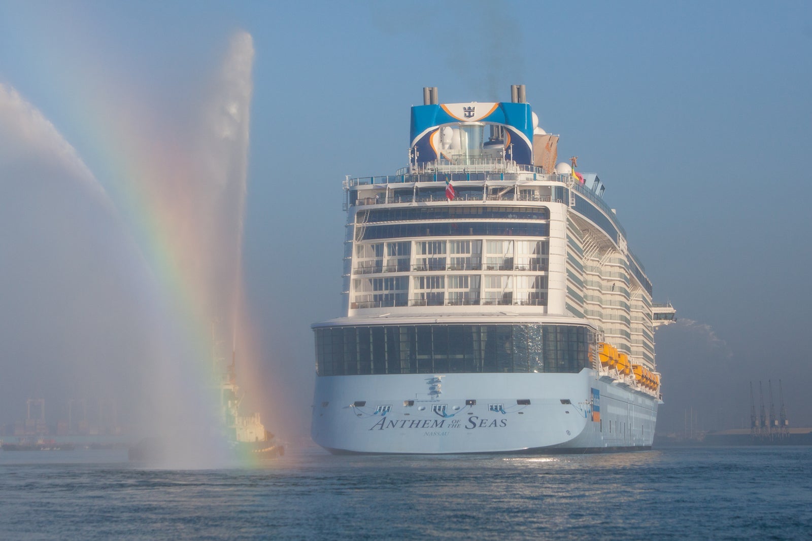 Anthem of the Seas arrives in Southampton