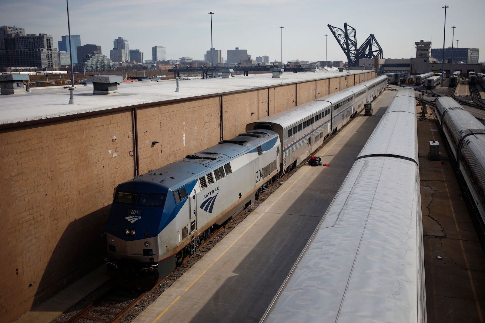 US-ECONOMY-TRANSPORT-AMTRAK-CHICAGO