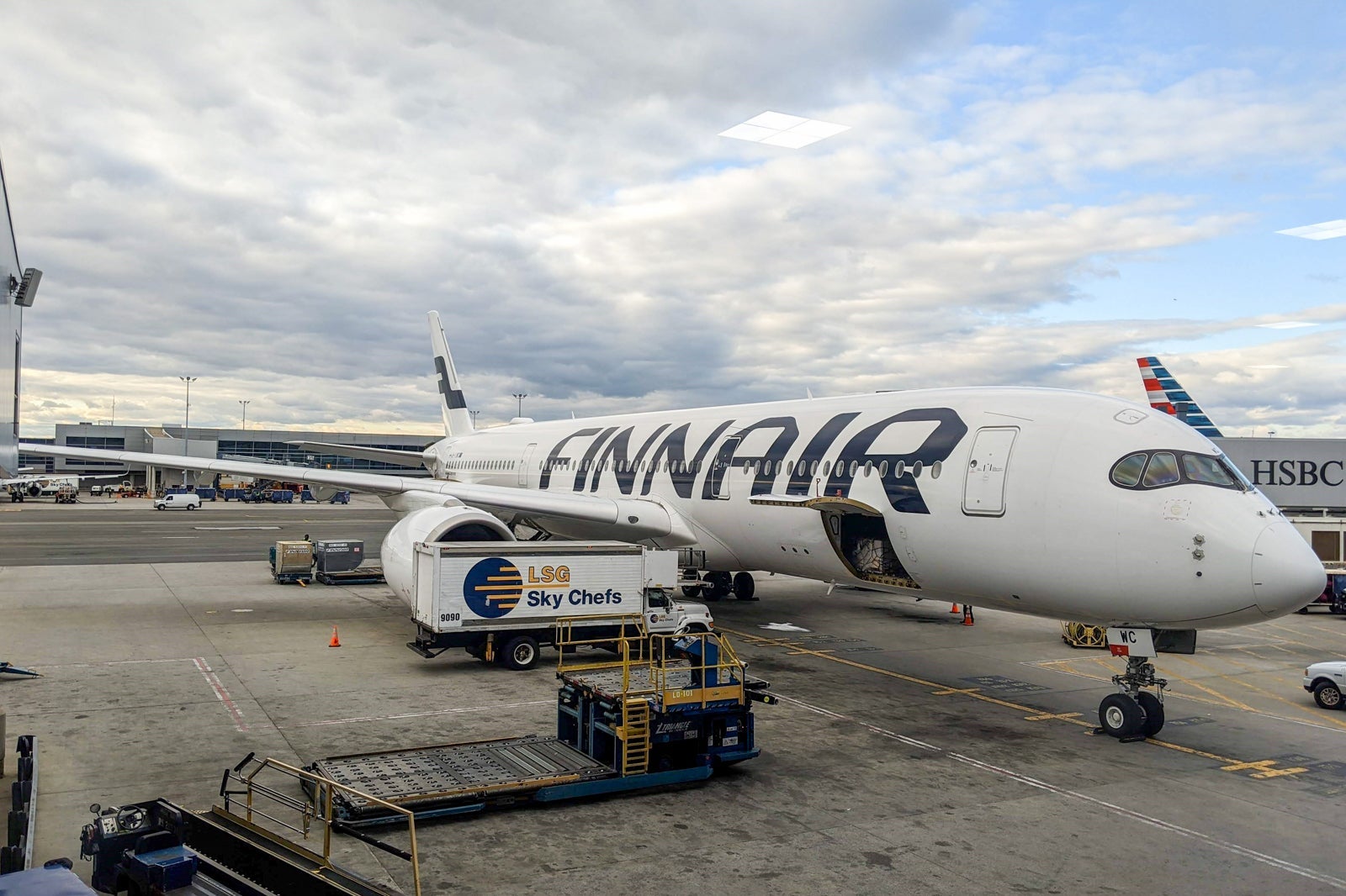 Finnair a350 Business ARN-JFK