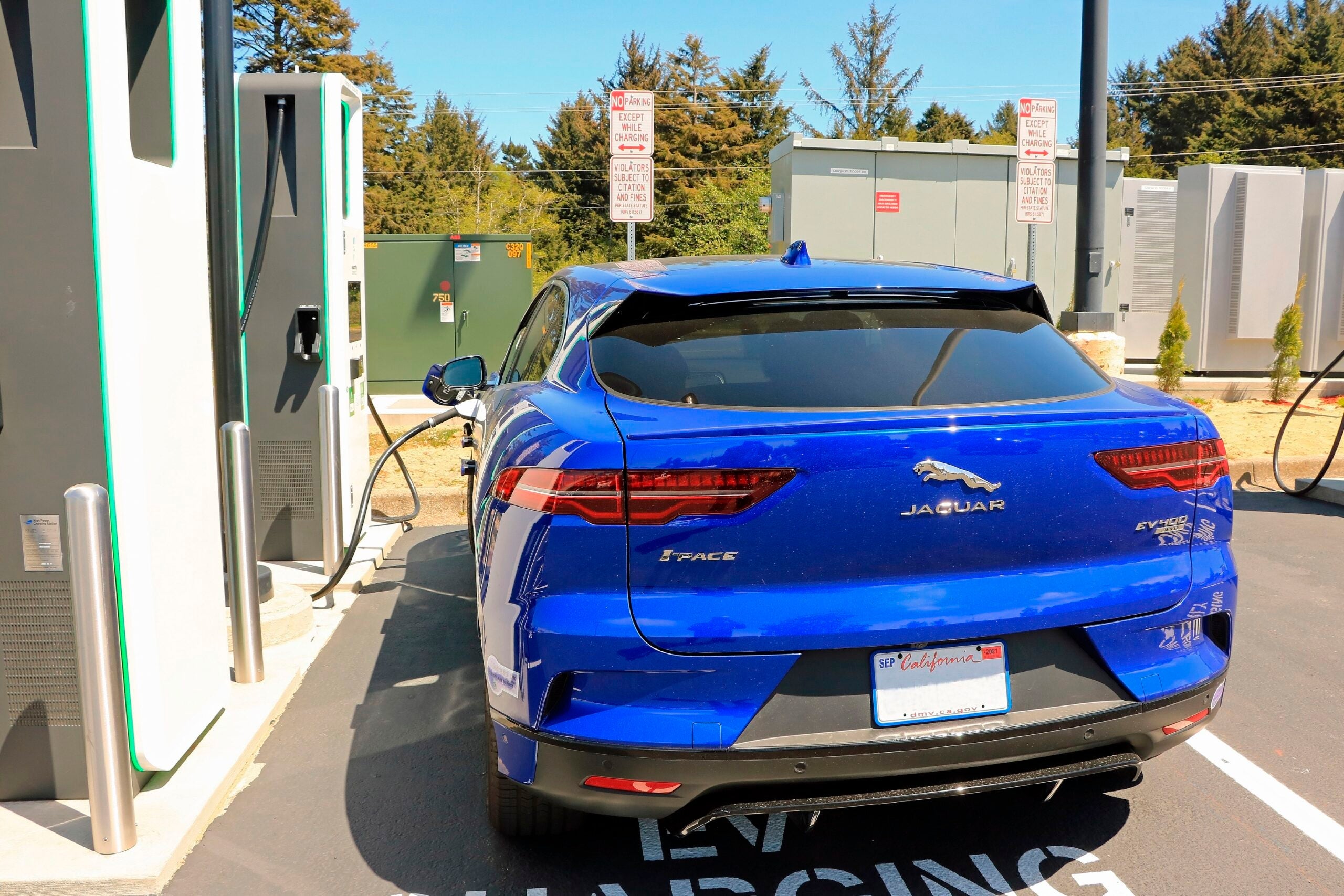 Jaguar I-Pace plug-in EV electric car