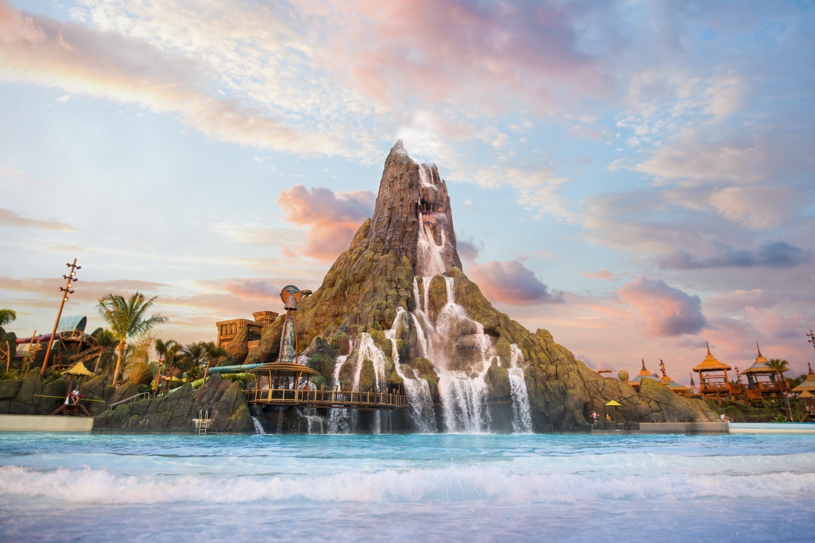 Theme Park Sustainability-Universal_s Volcano Bay - Image Courtesy of Universal Orlando Resort