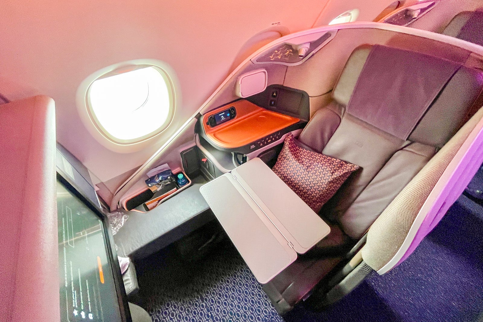 Singapore Airlines A380 Business Class