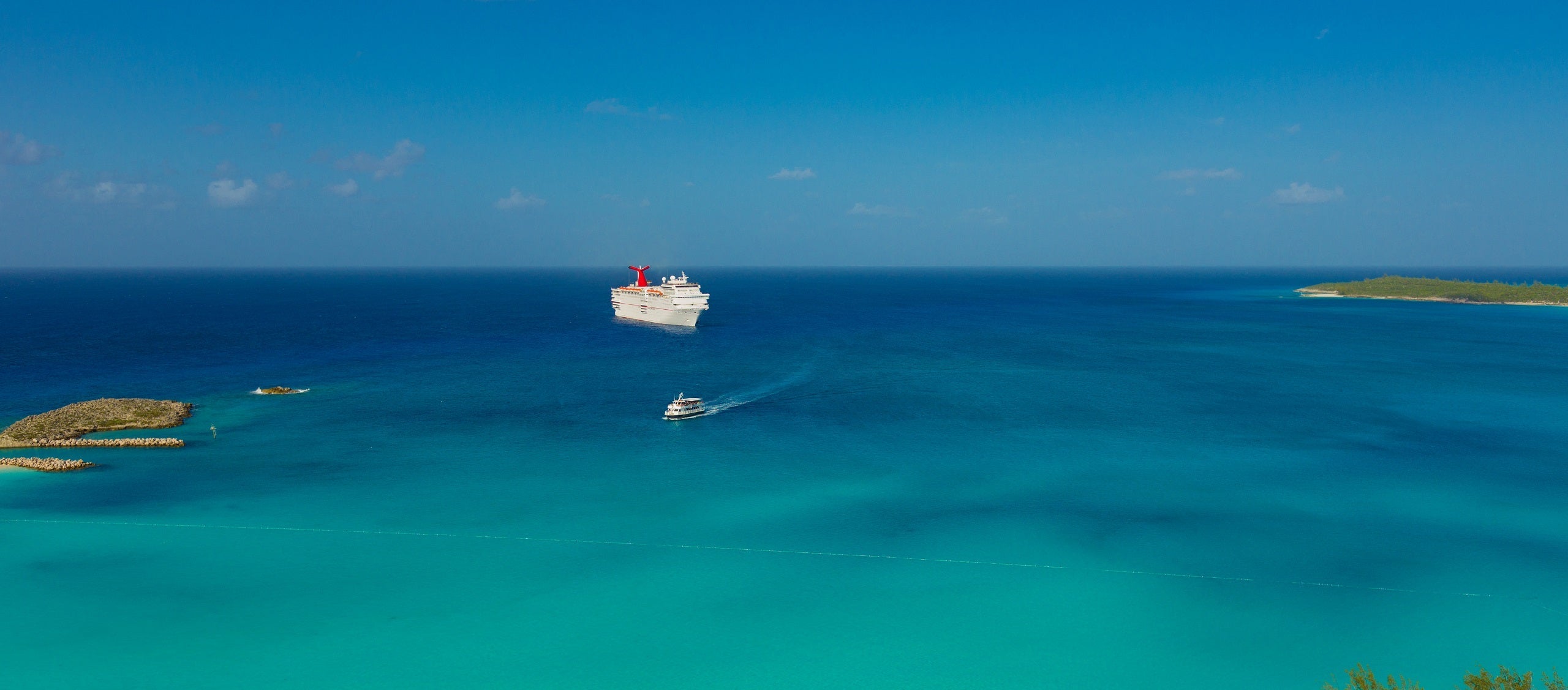 Carnival Elation Half Moon Cay Bahamas