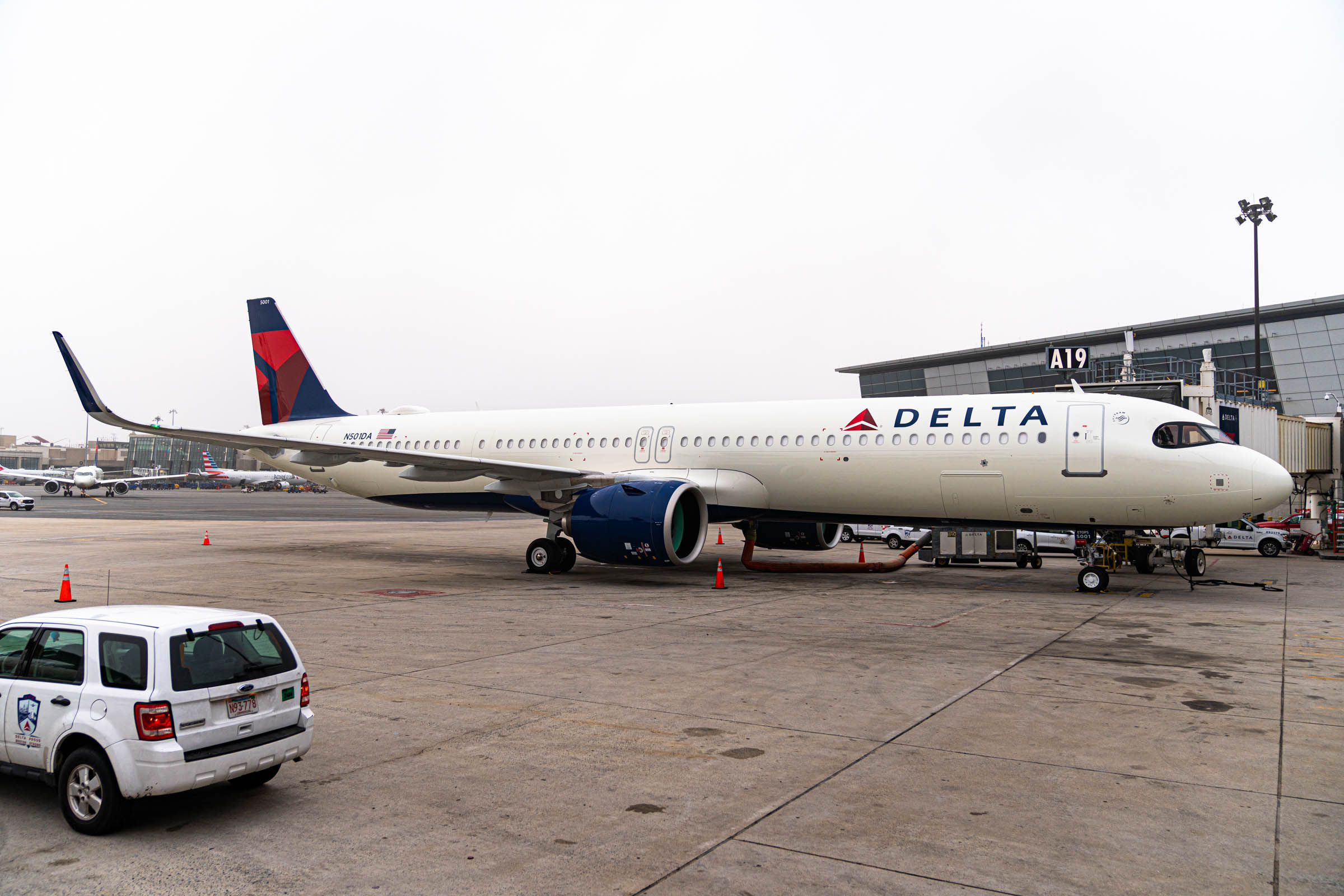 Delta A321neo Inaugural Flight BOS SFO-23