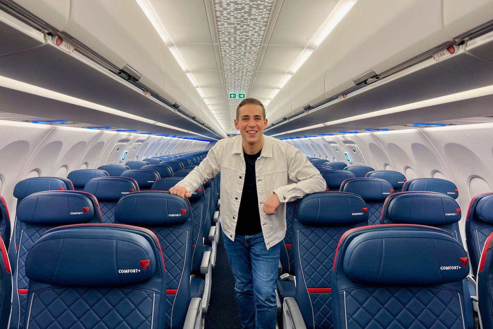 Delta Airbus A321neo Ferry Flight