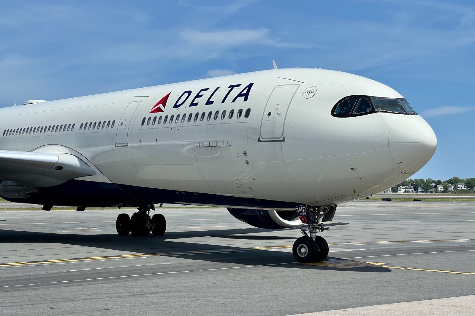 Delta Airbus A330-900neo Boston Tel Aviv Inaugural