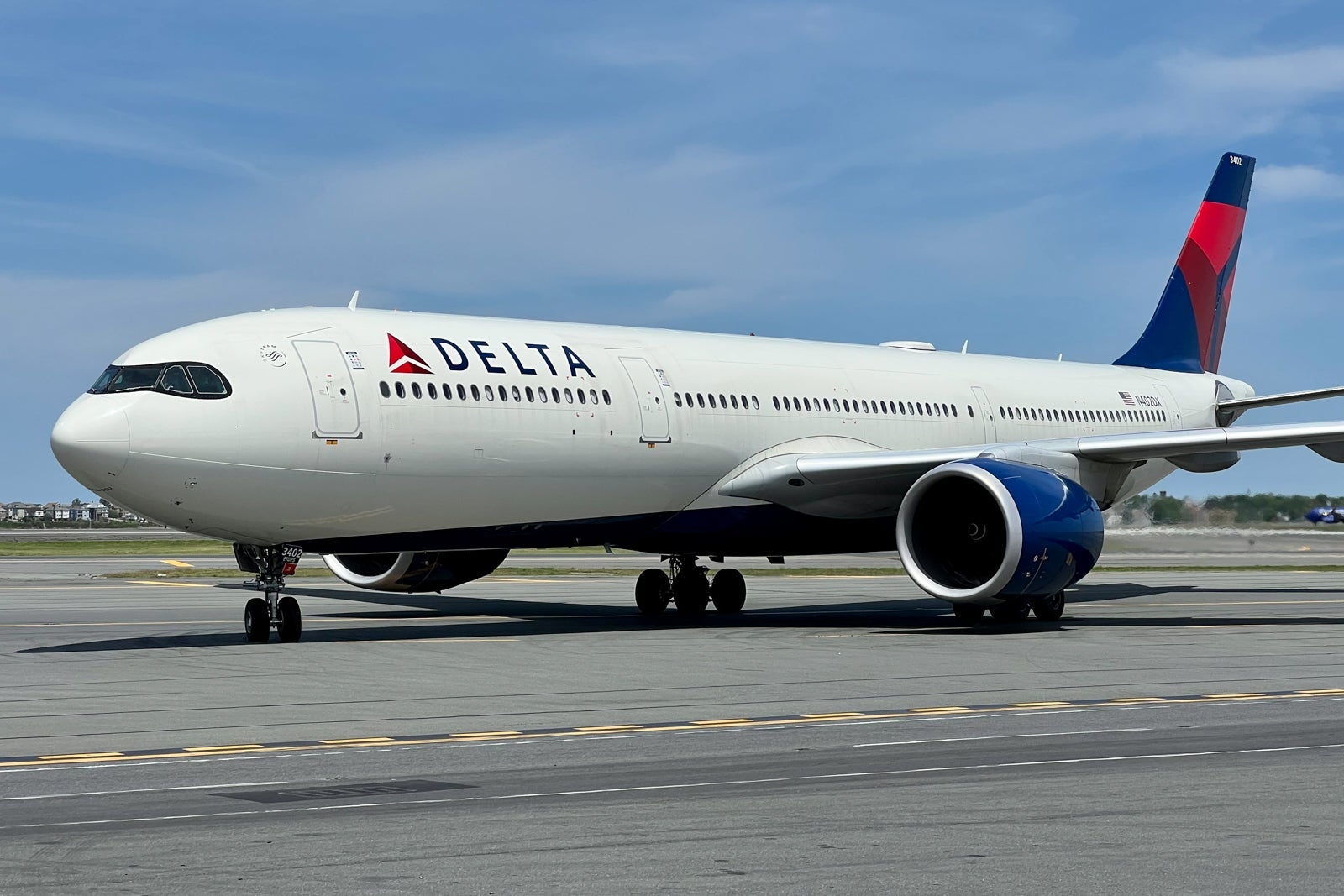 Delta Airbus A330-900neo Boston Tel Aviv Inaugural