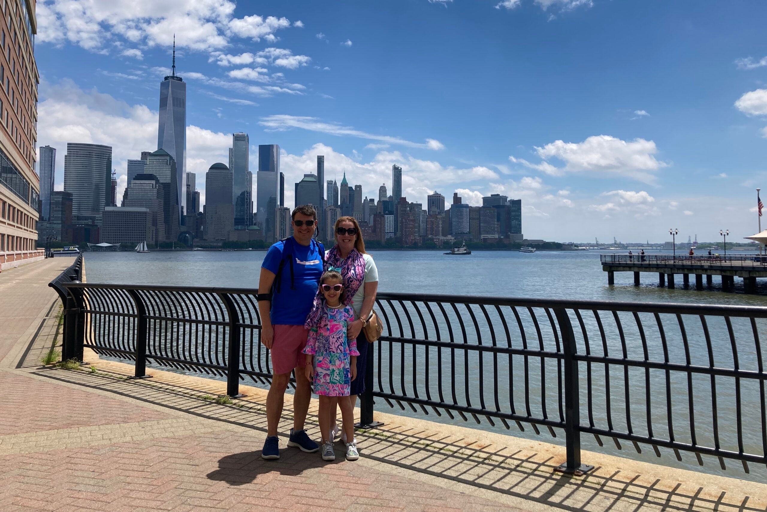 Manhattan skyline from Jersey City