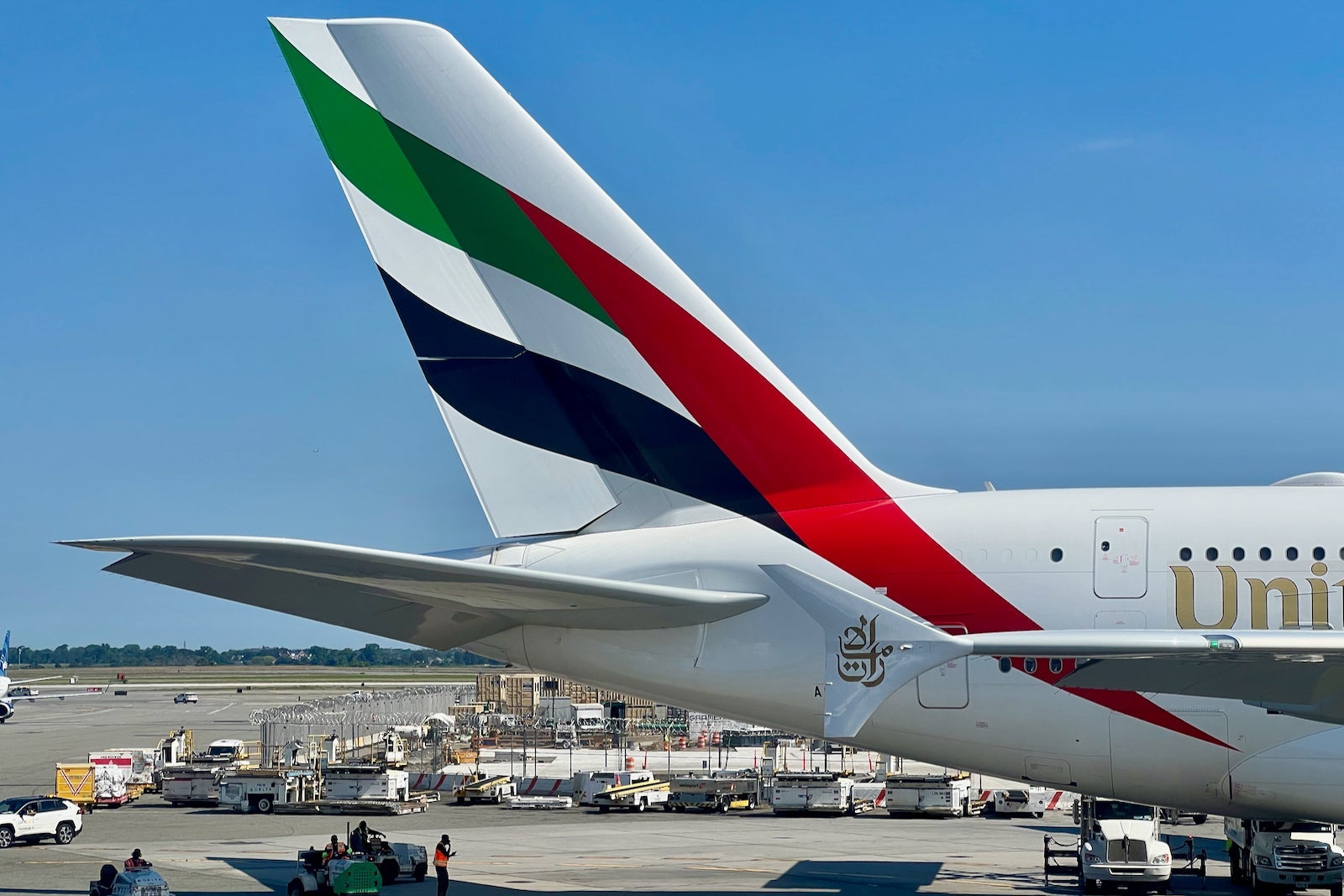 Emirates Airbus A380 JFK