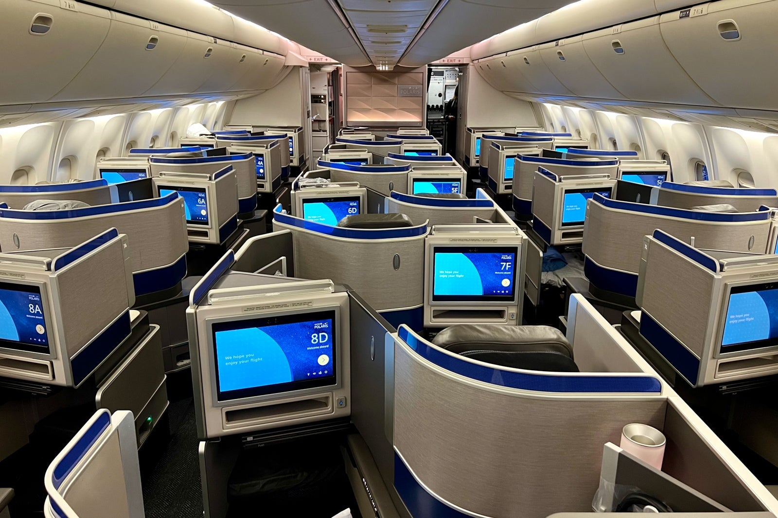 United Airlines Newark Palma de Mallorca Inaugural Boeing 767 Po