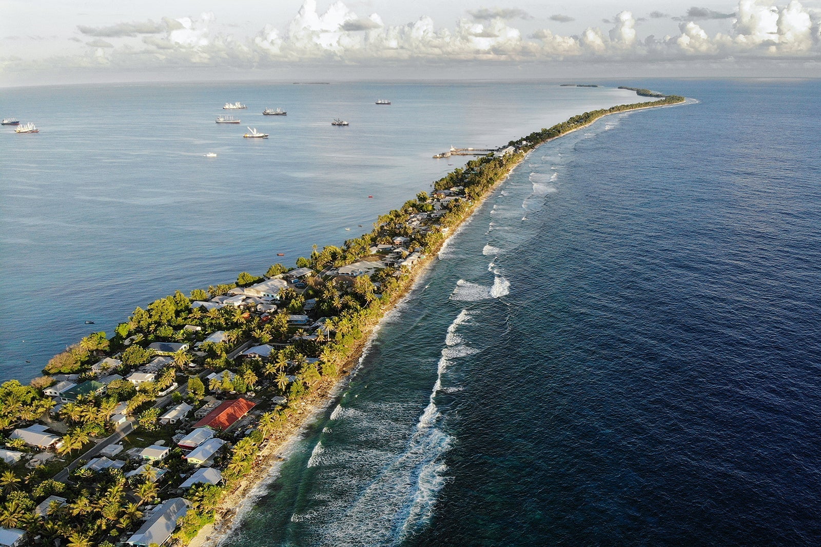 Rising Sea Levels Threaten Coral Atoll Nation Of Tuvalu