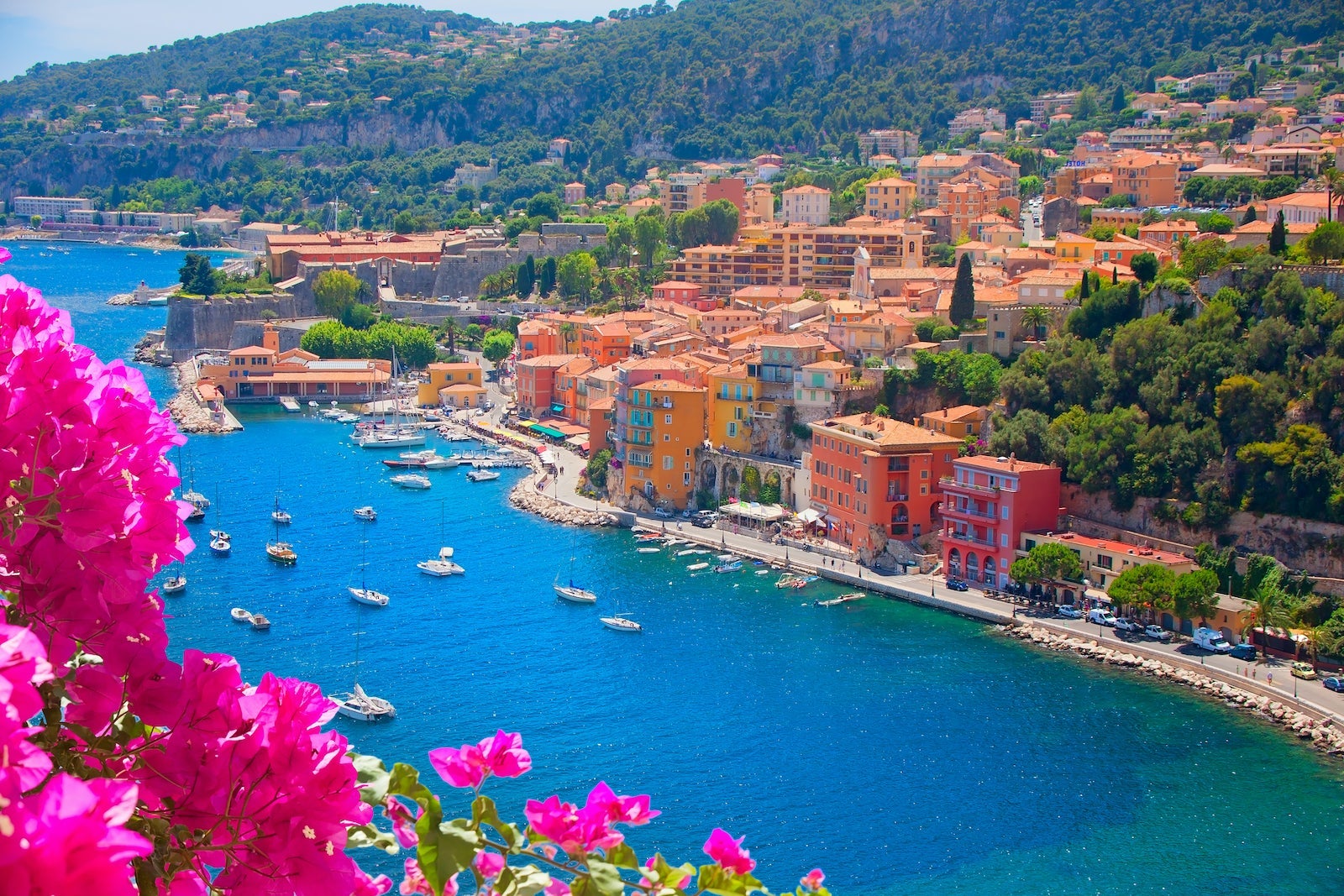 Villefranche sur mer, Côte d’Azur, Frankreich