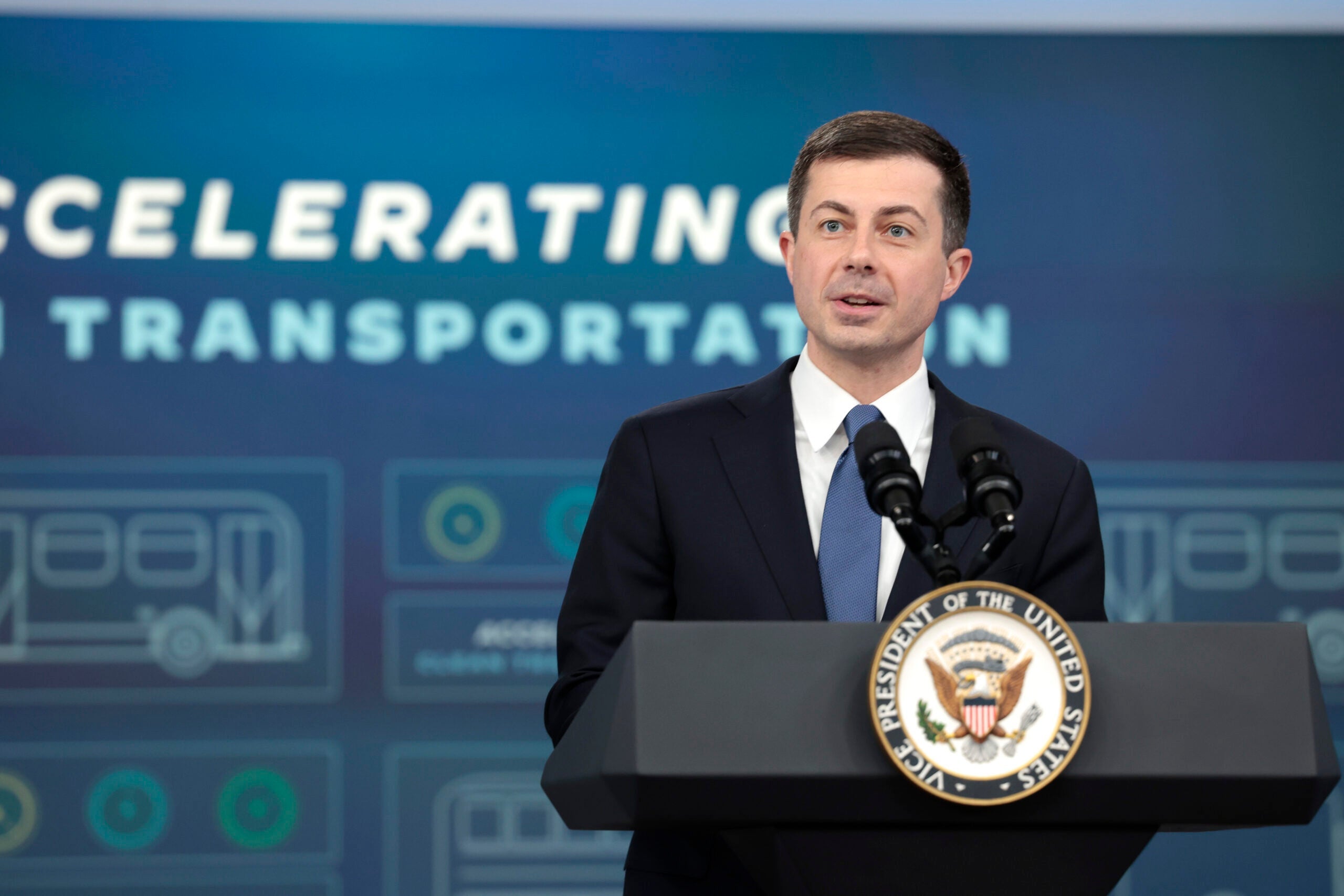 Transportation Secretary Pete Buttigieg