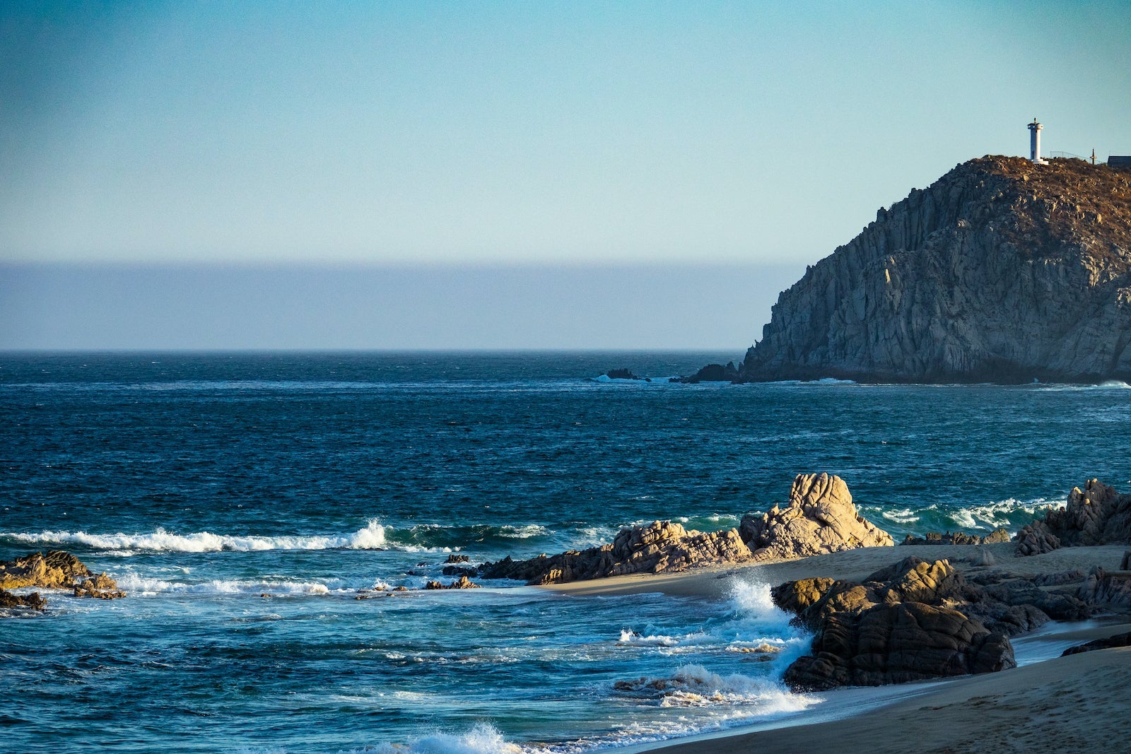 Landscape Beach and Rocks