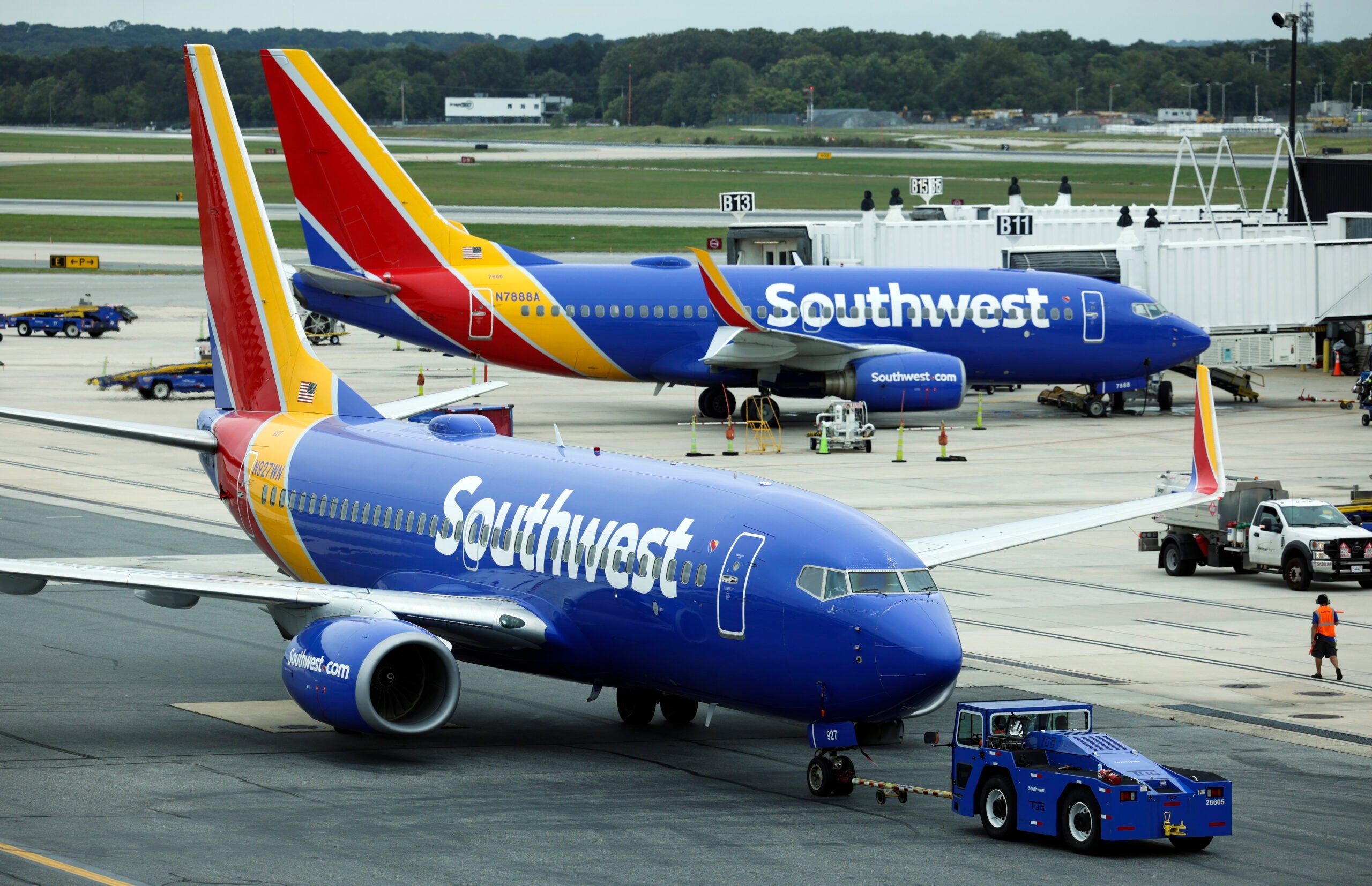 Southwest Boeing 737's in Baltimore