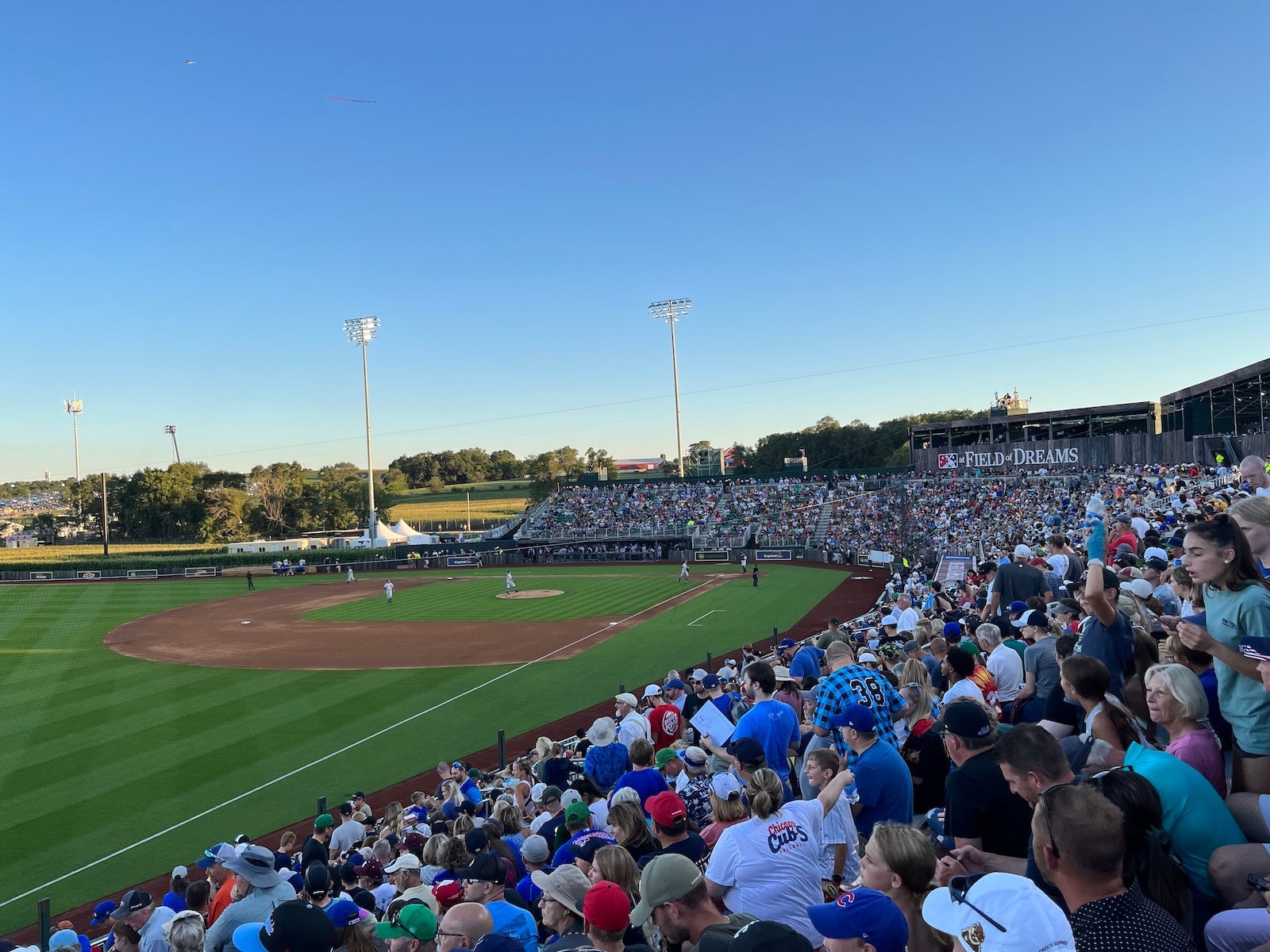 field of dreams evening pano