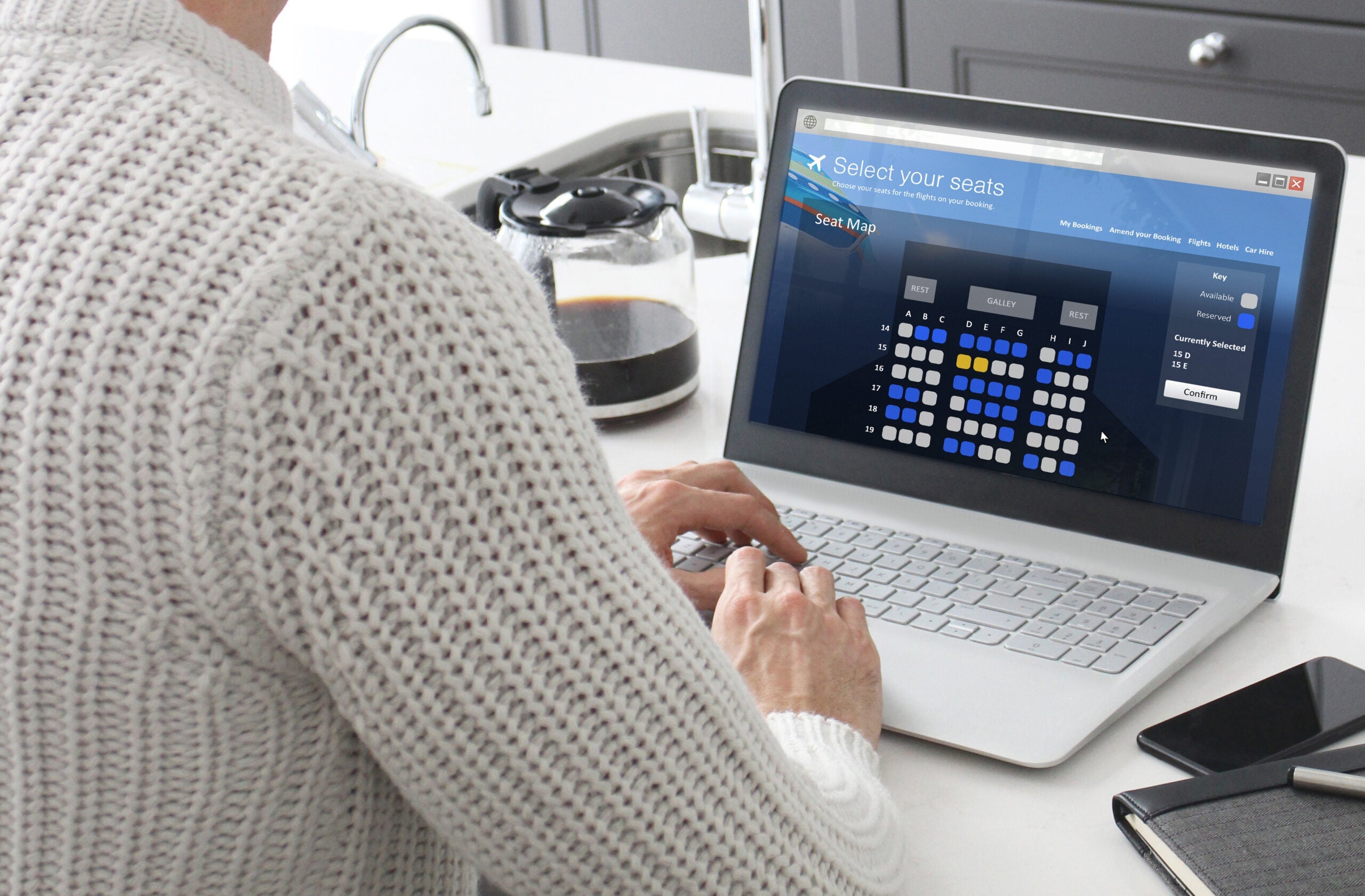 Selecting Flight Seats