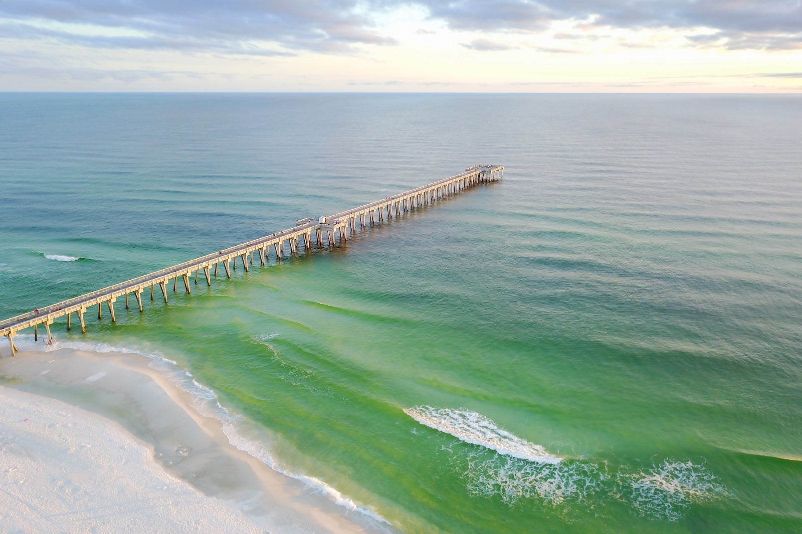 Aerial View of Gulf of Mexico
