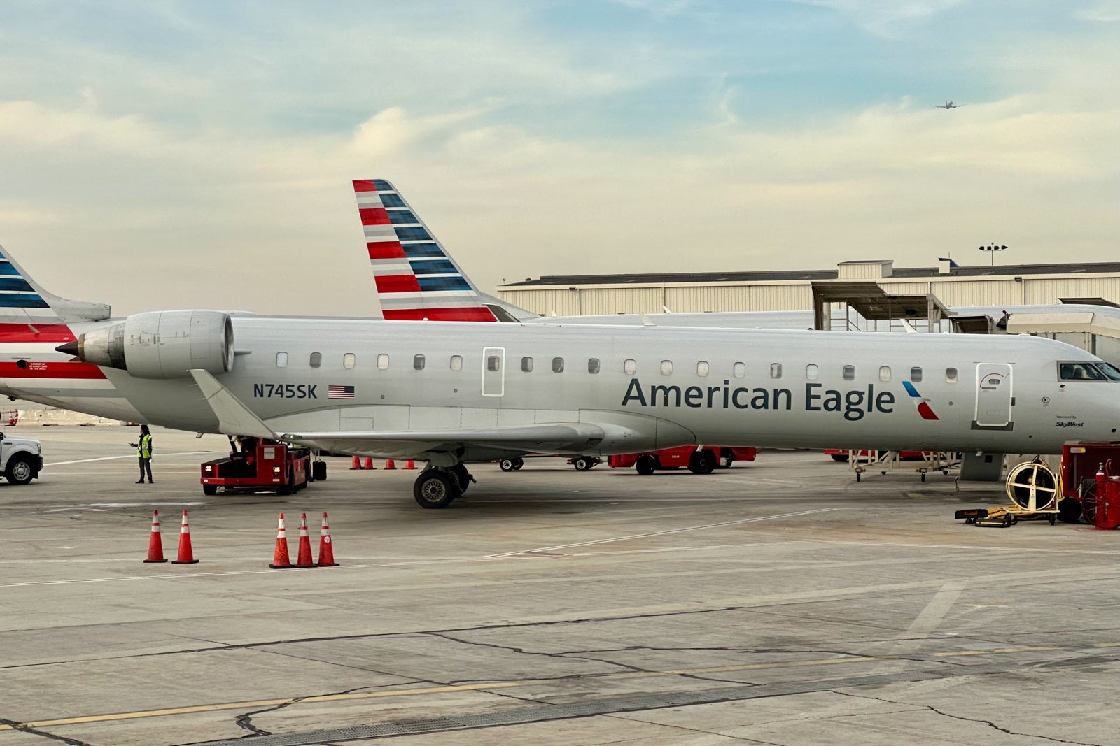American Eagle CRJ-700 SkyWest LAX