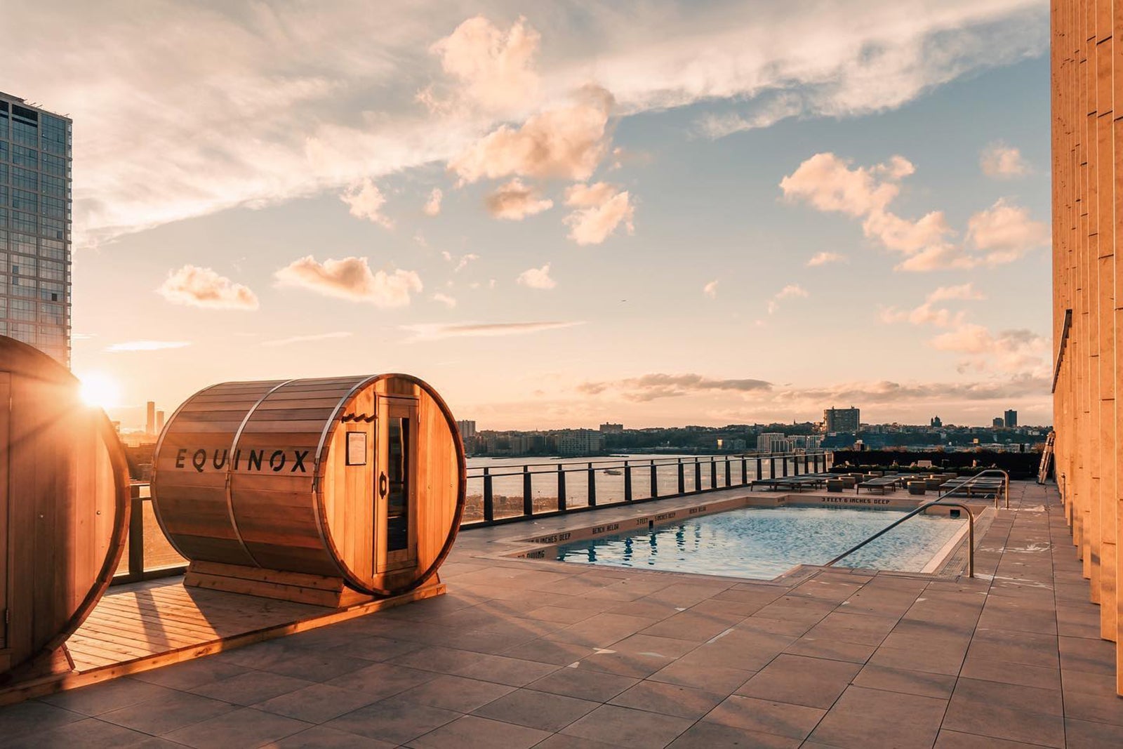 Equinox Hotel_NY_Outdoor Pool and Sauna_Facebook