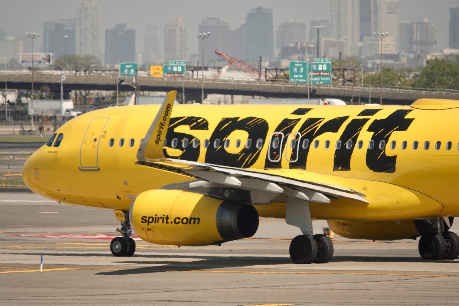 Spirit Airlines Airbus A320 Newark Airport EWR