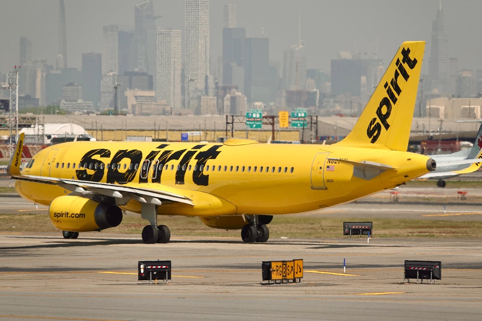 Spirit Airlines Airbus A320 Newark Airport EWR